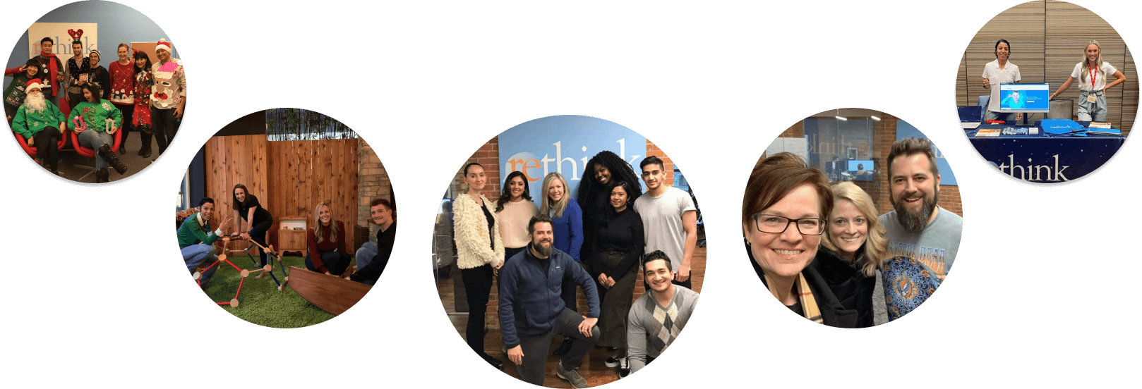Collage of RethinkBH team